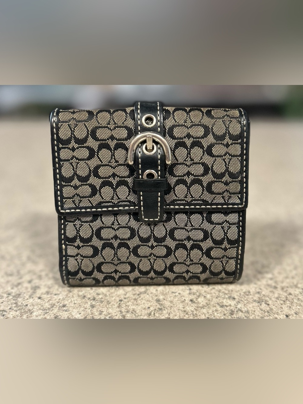 Vintage COACH Soho Signature Bifold Wallet